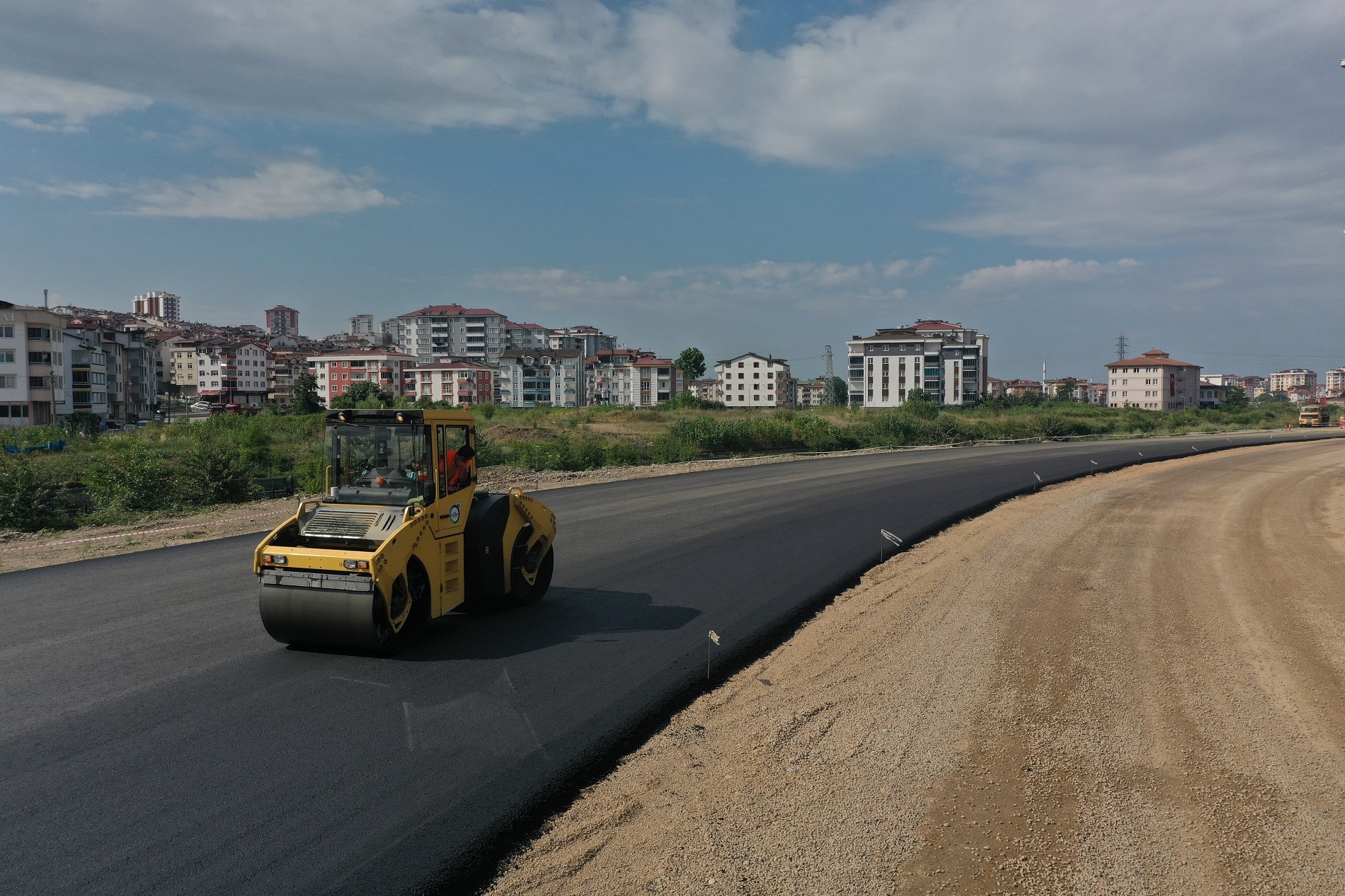 YENİ OTOGAR YOLUNDA HUMMALI ÇALIŞMA